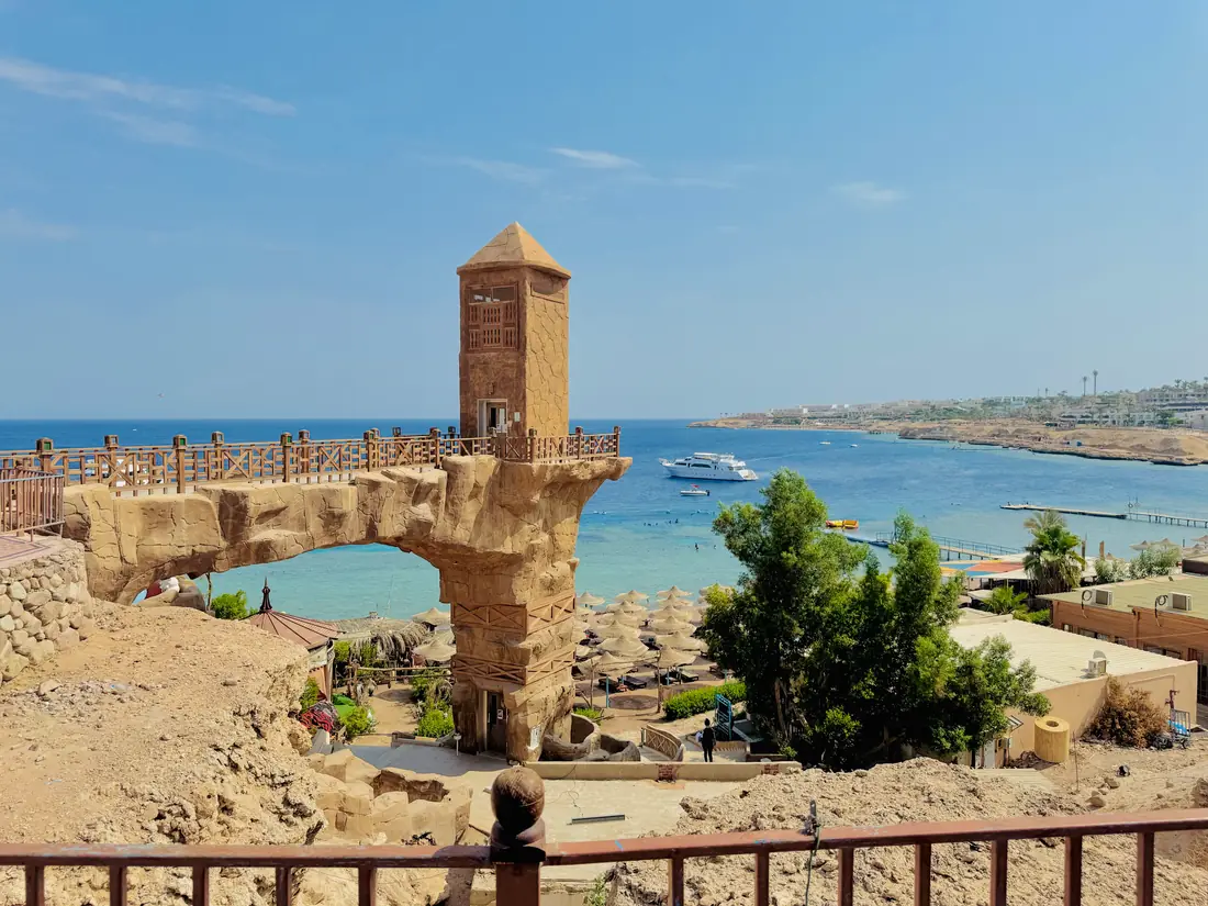 View at Shark Bay, Sharm El Sheikh, Egypt
